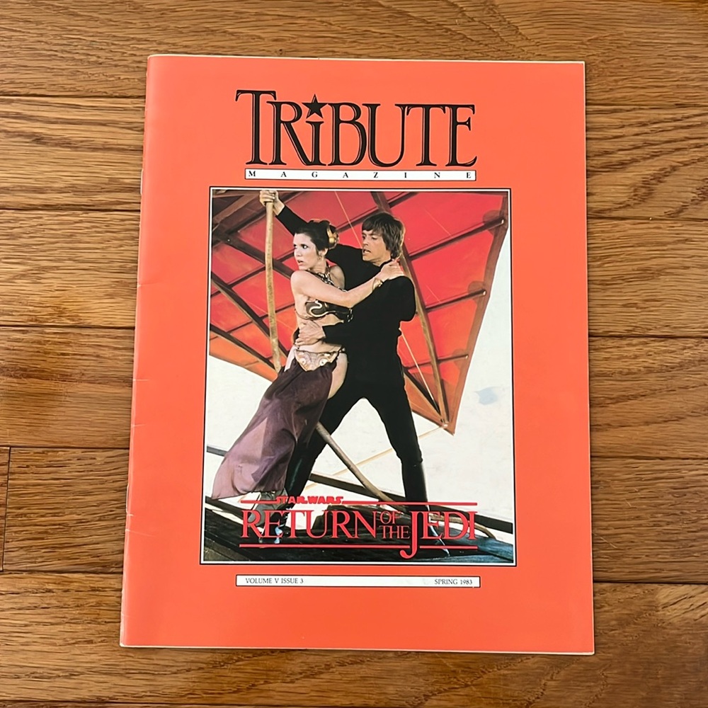 Vintage Spring 1983 Tribute Magazine Star Wars Return of the Jedi Vol. V Iss. 3
